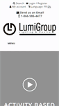 Mobile Screenshot of lumigroup.com